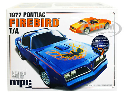 SKILL 2 MODEL KIT 1977 PONTIAC FIREBIRD T/A TRANS AM 1/25 SCALE BY MPC MPC916 M