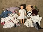 Retired American Girl Samantha Pleasant Company Doll and 5 Outfits Collectible