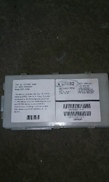 Mitsubishi MIRAGE 2018 Chassis Control Module Theft ID