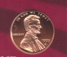 1999-S PROOF LINCOLN CENT