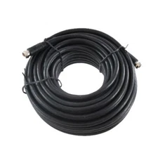 50' RG6 Black Coaxial Cable