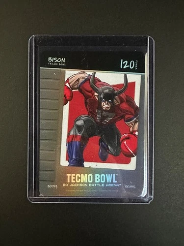 Bison Tecmo Bowl Bo Jackson Battle Arena 120 Brawl BO743 Blow On It