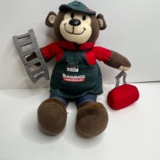 Bunnings Warehouse Blake Bear Collectable Plush Soft Toy Ladder Toolbox Apron
