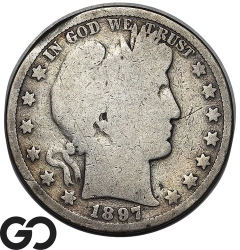 1897-O Barber Half Dollar