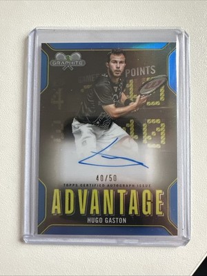 Topps Graphite 2024 Advantage Hugo Gaston Auto /50