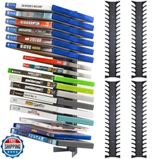 Funturbo Video Game Storage Wall Mount Game Case Holder, Metal Wall Mounted M