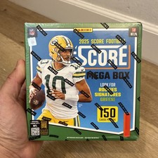 2025 Panini Score Football Mega Box Sealed 150 Cards NFL Trading Cards