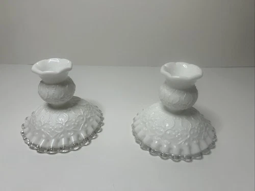 Fenton 4 Inch Candleholders For Tapered Candles