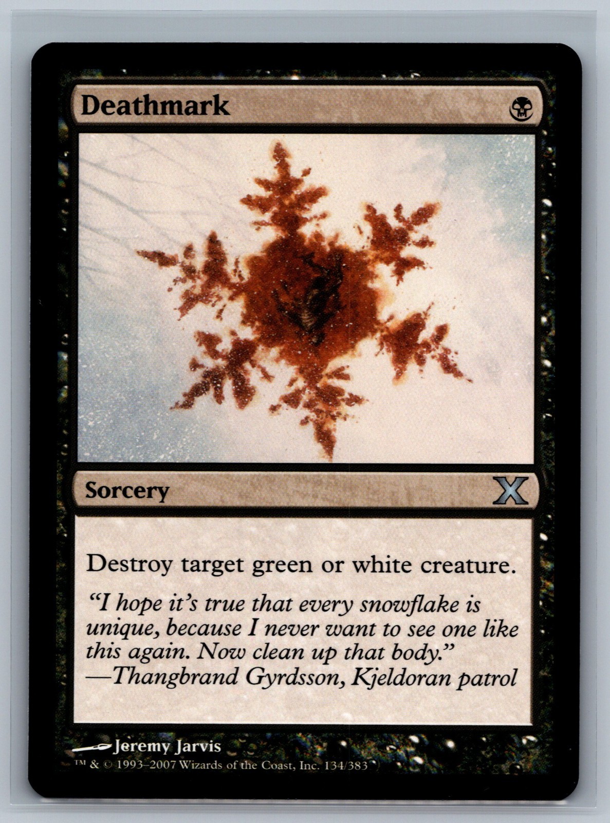 Magic The Gathering 10th Edition Deathmark #134/383 MTG TCG CCG Tenth