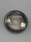 ONE TROY OZ .999 Fine Silver COIN HARRY VARDON HAMILTON MINT HOF LE 0275 Toned