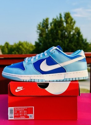 Nike Dunk Low QS Argon Size 13 Blue Off White Air Zoom Max 1 90 95 SB Force High