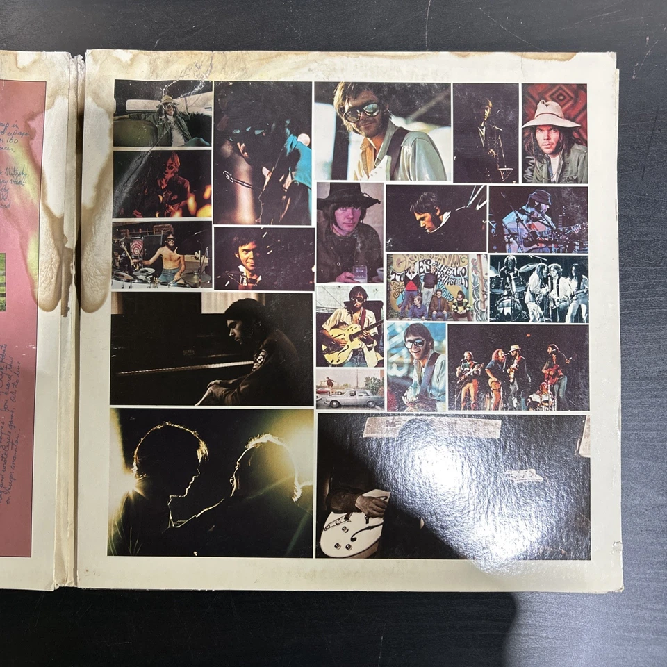 Neil Young Decade 1976 Reprise Records 3RS 2257 3 LP Set Classic Rock, Folk VG+ - Image 3 of 4