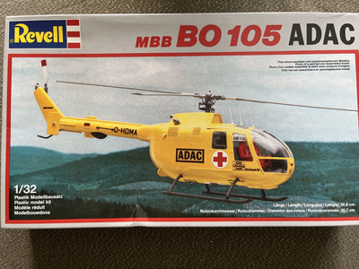 **** RAR MBB BO 105 ADAC, REVELL No. 4446 1:32 ****