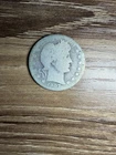 1907-O Barber Silver Quarter - New Orleans Mint - 90% Silver - Old US Type Coin