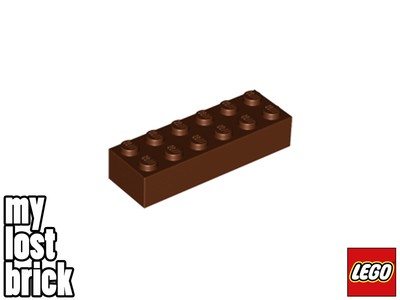 LEGO - Teil 2456 - Steine 2x6 (5er Pack) + NEU + FARBE WÄHLBAR