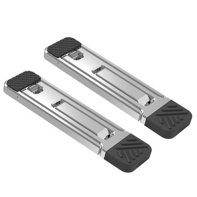 Mini -Laptop -Halter 2PCS Faltbarer Tastaturständer Notebook Riser Feet Nonslip