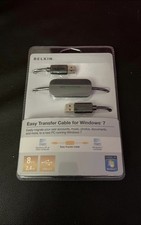 Belkin Easy Transfer Cable F5U279 Windows 7 USB 2.0 w/ CD Box