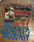 Vintage Marx Fort Apache Playset Pieces