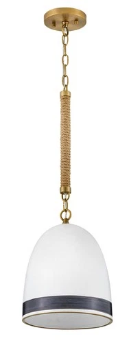 Hinkley Lighting 3364 Nickel/Grey Nash Single Light 10"W Pendant - Picture 7 of 12