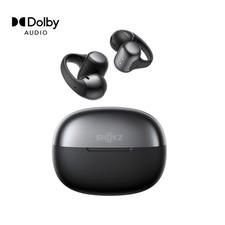 Shokz - OpenDots ONE Open-Ear Clip-On True Wireless Bluetooth Earbuds - Black