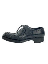 PRADA Studded Dress Shoes 243F EU37 US6.5 Black