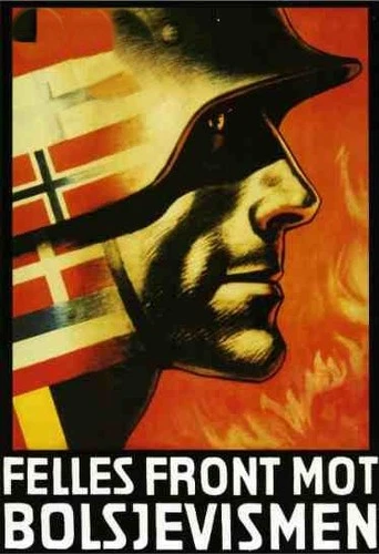 WW2 WWII German Third Reich Anti-Bolshevik Military Propaganda Poster Print