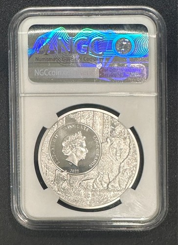 2022 Cook Islands Minnesota Common Loon $5 Silver NGC MS 69***FREE SHIPPING*** - Picture 2 of 2
