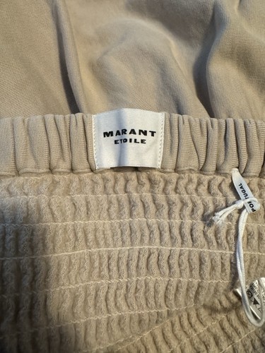 Isabel Marant etoile - short Skirt Model Pacifica Cotton Beige Sz 36 NWT - Picture 4 of 10
