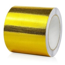Adhesive Gold Aluminum Foil Heat Shield Tape Barrier 4inch x 66ft