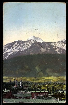 Ansichtskarte Caucase, La route militaire de Georgie 1911 