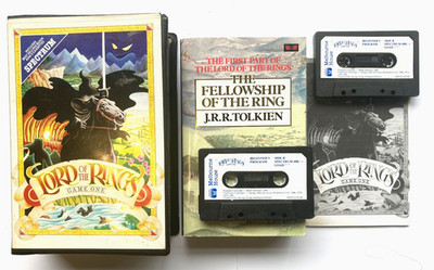 Herr der Ringe Big Box Sinclair ZX Spectrum KOMPLETT MIT BUCH