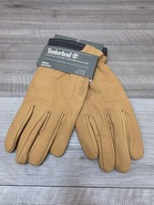 Timberland Goat Suede Work / Casual Winter Lined Glove Men's: Large - Wheat
