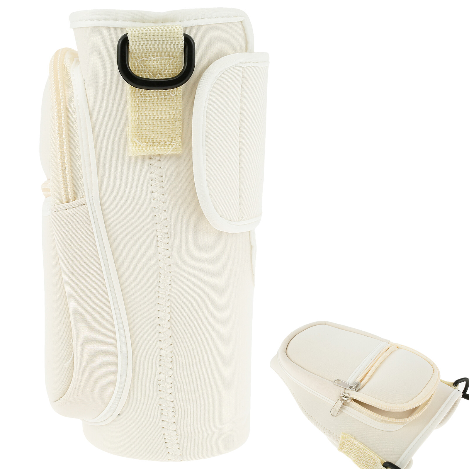 Water Bottle Carrier Bag w/ Adjustable Strap Neoprene Water Bottle Holder Pouch❞
