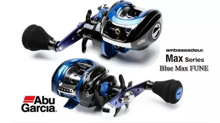 Abu Garcia Blue Max Fune 3 Low Profile Baitcast Fishing Reel