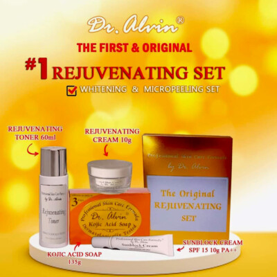 💯ORIGINAL Rejuvenating Facial Set By. Dr Alvin (beautyvaultusa