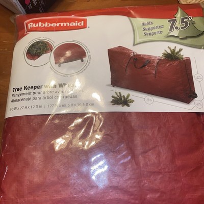 rubbermaid christmas tree storage
