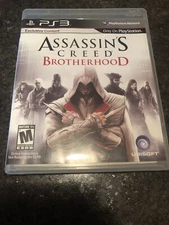 ASSASSIN'S CREED BROTHERHOOD GAME PLAYSTATION 3 GAME PLAY STATION DISC SONY PS3