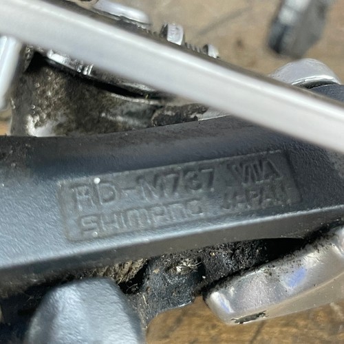 Vintage Shimano Deore XT RD-M737 Rear Derailleur LONG Cage 8s 8 Speed 90s MTB A8 - Picture 5 of 10