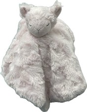 Blankets  Beyond Pink Lamb Sheep Lovey Swirls Security Baby Blanket Plush Fur