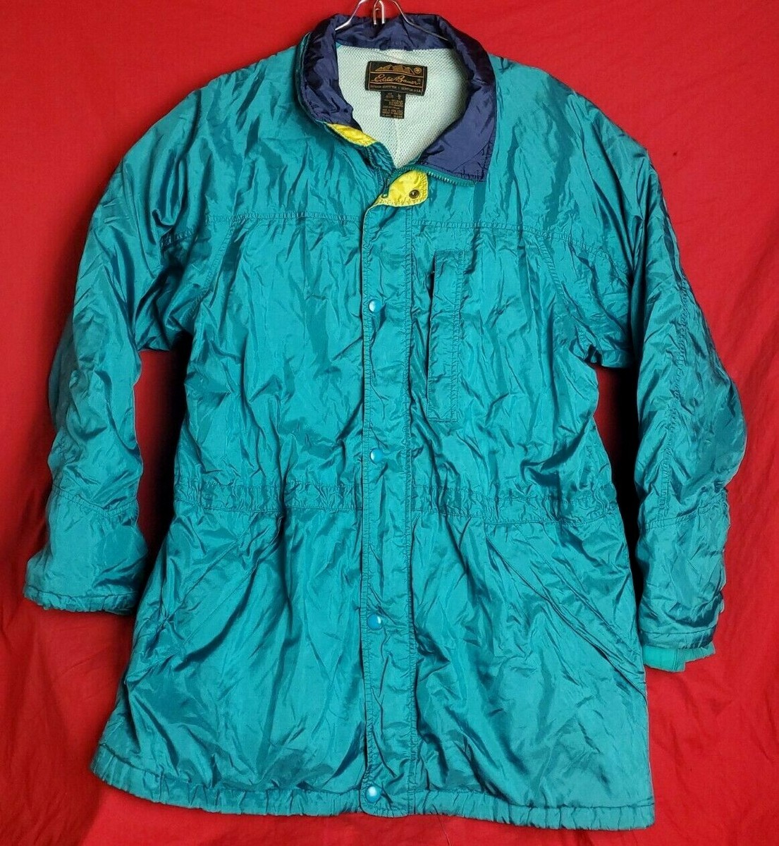 Eddie Bauer Men Large L GORE-TEX Vintage Full Zipper
