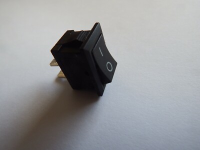 Schwarz Ein/Aus Schalter Snap-In Stecker 12V 110V 250V KCD1 6A 10A SPST Snap Fit