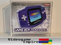 1X Acryl Box Nintendo Game Boy Advance Konsole Gba Ovp SchutzhüLle / HüLle Plexi