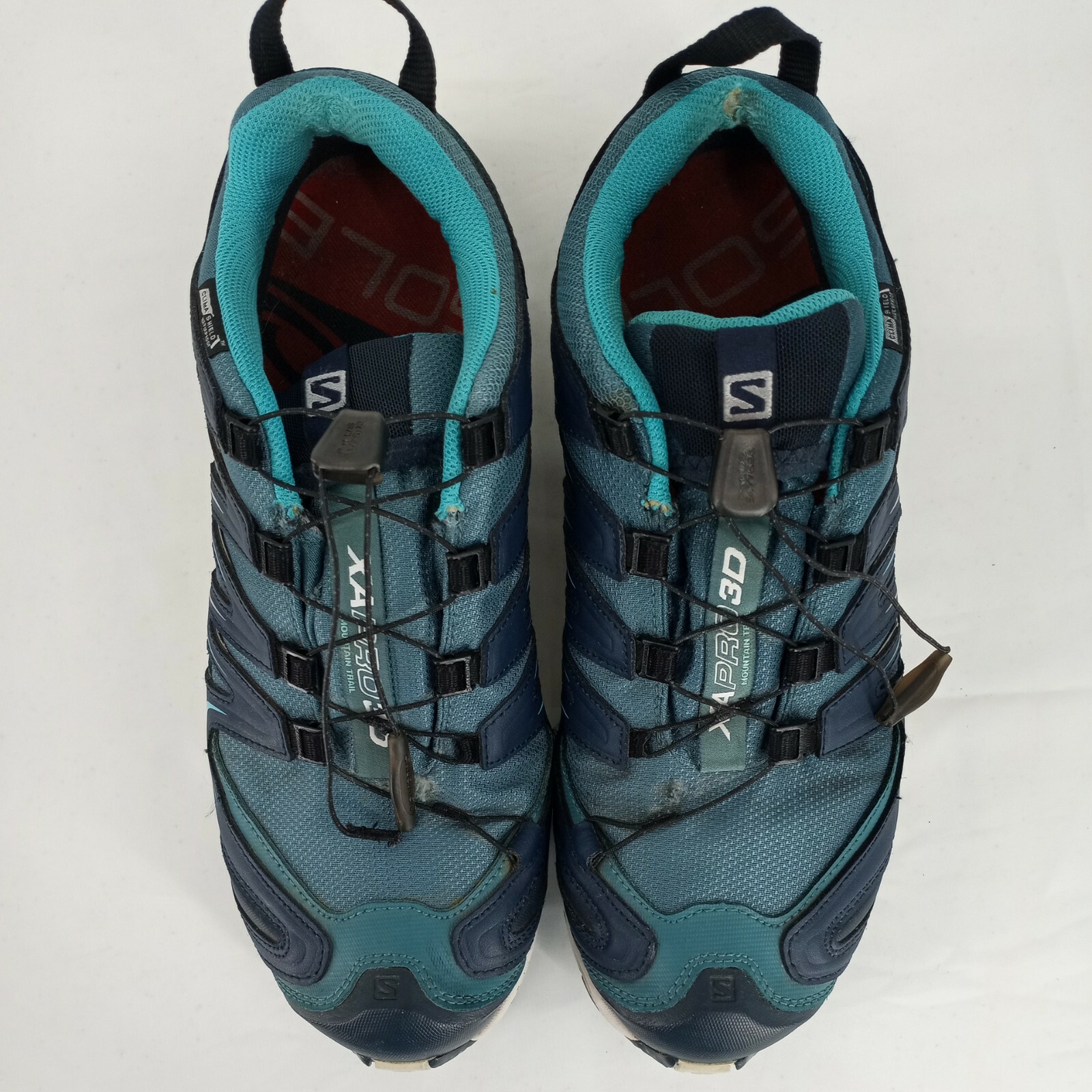 Salomon Donna Taglia 10.5 XA Pro 3D Telaio Trail Impermeabile Escursionismo Teal
