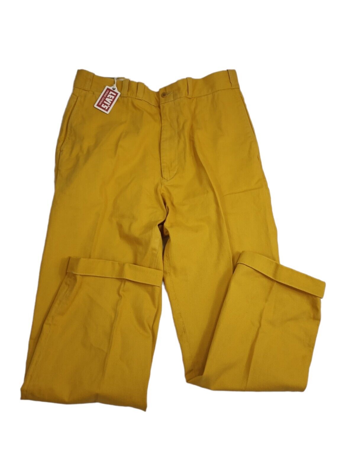 Levi’s Vintage Clothing Men Tab Twills Chino Pants Trousers Mustard Yellow  38x30