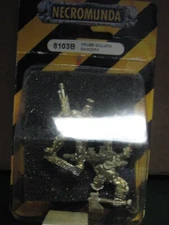 Necromunda House Goliath Gangers 8103B  1996 metal sealed 2