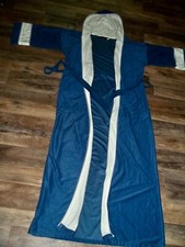 1970's Sears  Mens Hooded Robe   38/40   Housecoat   53" length   Vintage  