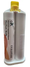 OK Dental VPS Medium Body Impression Material Fast Set 2x50 ml *SPECIAL SALE*