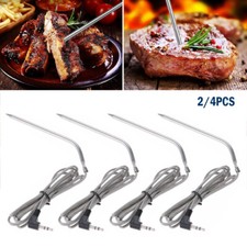 2/4X Replacement High-Temperature Meat BBQ Probe For Pit Boss Pellet Grills Part