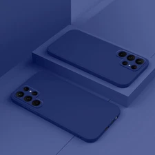 For Samsung Galaxy S23 S22 S21 S20 FE A32 A52 A72 Silicone Case Soft Phone Cover