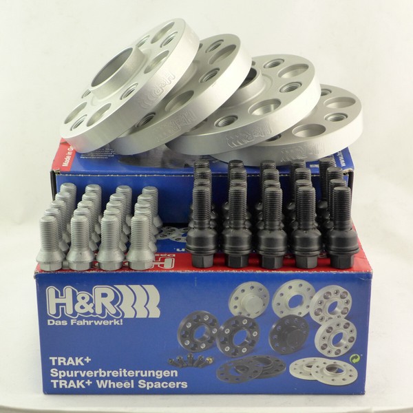 H&R Spurverbreiterung 56/80Mm Silber FüR Q7 981 982 986 987 991 996 997 Touareg-image